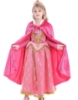 Picture of Princess Sophia Cape - Girls Purple Velvet Hooded Costume Cloak