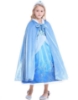 Picture of Princess Aurora Cape - Girls Pink Velvet Hooded Costume Cloak