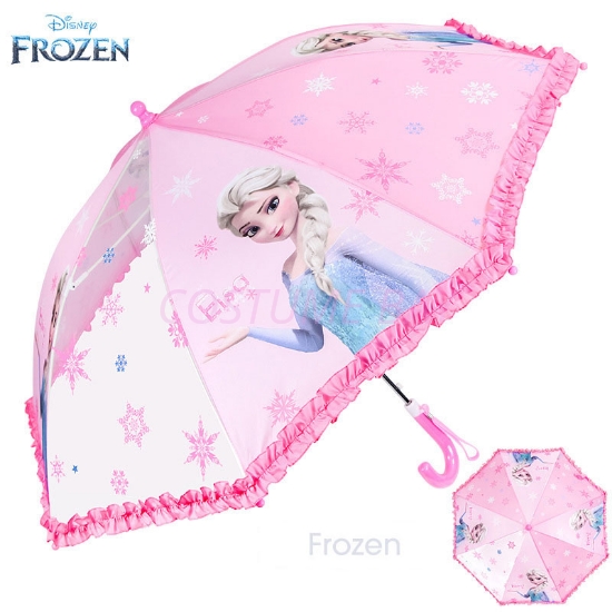 Pink Frozen Kids Umbrella
