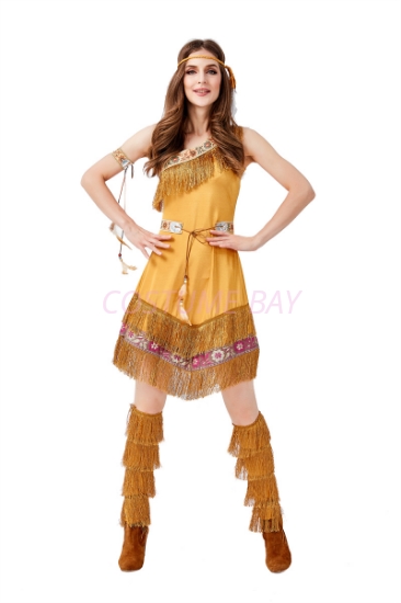 Sexy Wild West Indian Womens Costume