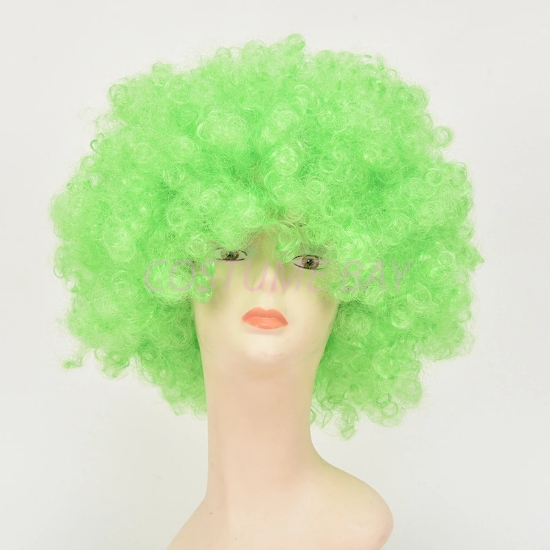 70's Funky Disco Afro Wig - Green