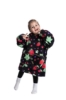 Picture of New Design Kids Toddler Animal Fruit Print Blanket Hoodie - Pumpkin