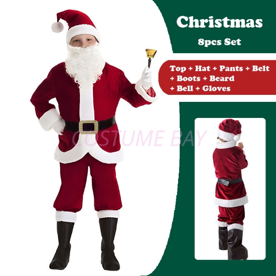 Picture of Christmas Costume - Boys Santa Costume