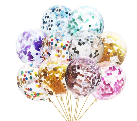 12inch Confetti Balloons Party Wedding Decoration