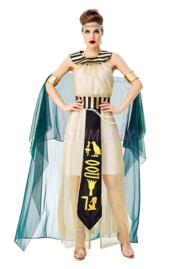Women's Cleopatra Egyptian Pharaoh Dancer Costume Cosplay