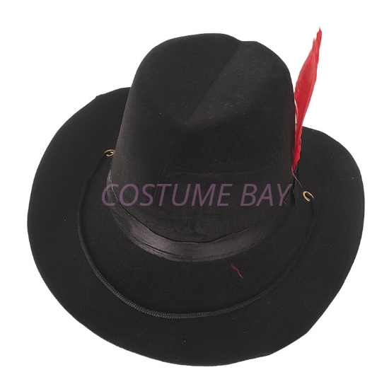 Oktoberfest Party Hat - Black