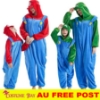 Picture of Adult Kids Super Mario / Luigi Onesie kigurumi