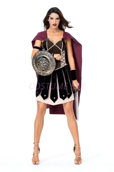 Picture of Womens Gladiator Roman Warrior Costume