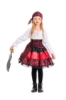 Picture of Kids Girls Crimson Pirate Cosplay Party Costume
