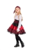 Picture of Kids Girls Crimson Pirate Cosplay Party Costume