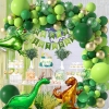 Picture of 119Pcs Happy Birthday Dinosaur Balloons Set Party Decoration