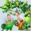 Picture of 119Pcs Happy Birthday Dinosaur Balloons Set Party Decoration