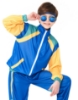 Picture of Kids 80s Retro Hip Hop Disco Hippie Modern Jazz Performance Costume - Purple