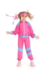 Picture of Kids 80s Retro Hip Hop Disco Hippie Modern Jazz Performance Costume - Purple