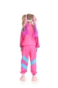 Picture of Kids 80s Retro Hip Hop Disco Hippie Modern Jazz Performance Costume - Purple