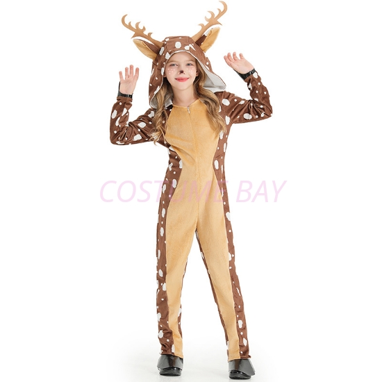 Picture of Kids Reindeer Jumpsuit Onesie