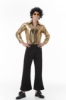 Picture of Mens Golden 1960s 70s Retro Hippie Costume Outfit