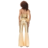 Picture of Womens 1960s 70s Gold Disco Retro Costume