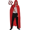 Picture of Adult Kids Halloween Red Hooded Cape Cloak