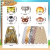 Picture of Kids Animal Cape with Mask Costumes 6pcs Set for Book Week