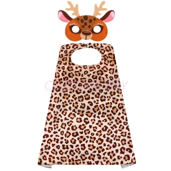 Picture of Kids Animal Cape with Mask Costumes Book Week - Deer