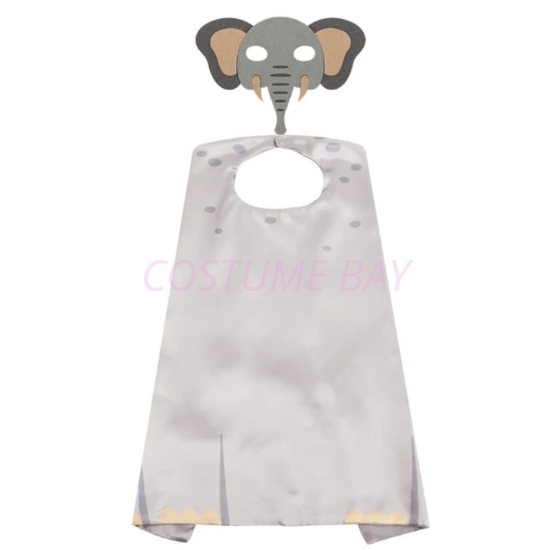 Picture of Kids Animal Cape with Mask Costumes Book Week - Elephant