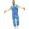 Picture of Adults 80s Height of Fashion Tracksuit Disco Retro Costume