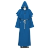 Picture of Mens Medieval Renaissance Hooded Robe Gothic Costume