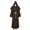 Picture of Mens Medieval Renaissance Hooded Robe Gothic Costume