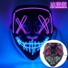 Picture of Coloured LED V Mask With Light Effects For Events