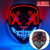 Picture of Coloured LED V Mask With Light Effects For Events