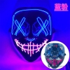 Picture of Coloured LED V Mask With Light Effects For Events