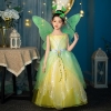 Picture of Girls Princess Tiana Halloween Kids Costume Dress