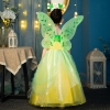 Picture of Girls Princess Tiana Halloween Kids Costume Dress