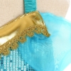 Picture of Princess Jasmine Kids Halloween Costume Blue Outfit