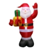 Picture of Inflatable Santa with LED Lights Yard Decoration