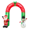 Picture of Inflatable Xmas Arch Gate Santa Snowman Decoration