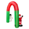 Picture of Inflatable Xmas Arch Gate Santa Snowman Decoration