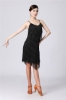 Picture of 1920s Vintage Great Gatsby Fringe V-Neck Flapper Dress