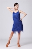 Picture of 1920s Vintage Great Gatsby Fringe V-Neck Flapper Dress