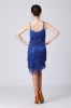 Picture of 1920s Vintage Great Gatsby Fringe V-Neck Flapper Dress