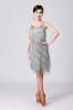 Picture of 1920s Vintage Great Gatsby Fringe V-Neck Flapper Dress