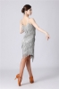 Picture of 1920s Vintage Great Gatsby Fringe V-Neck Flapper Dress