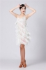 Picture of 1920s Vintage Great Gatsby Fringe V-Neck Flapper Dress