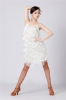 Picture of 1920s Vintage Great Gatsby Fringe V-Neck Flapper Dress