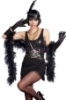 Picture of 1920's Charleston Flapper Dress Black