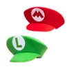 Picture of Classic Mario Hat and Luigi Hat Costume Accessory