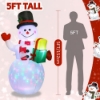 Picture of Airblow Inflatable Christmas Snowman Decoration