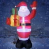 Picture of Inflatable Santa with LED Lights Yard Decoration