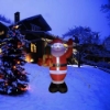 Picture of Inflatable Santa with LED Lights Yard Decoration